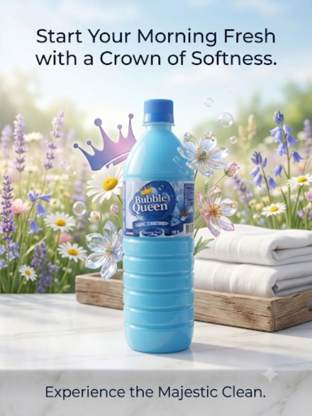Bubble Queen FabCon Blue 1l