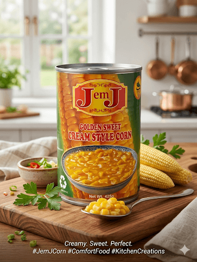 JemJ cream style corn 425g