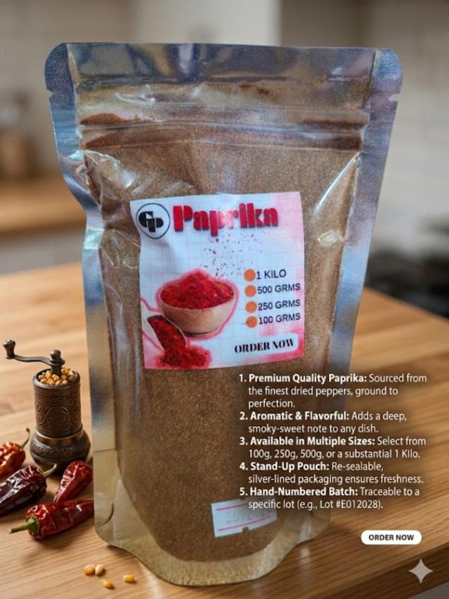 PAPRIKA 250GRMS