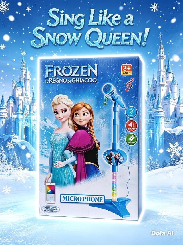 Frozen And Microphone Stand