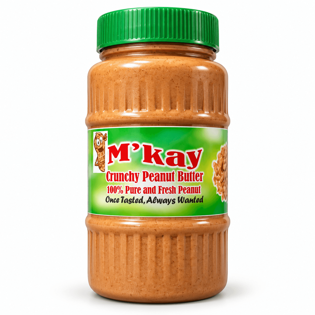 M'Kay Crunchy Peanut Butter – 100% Pure and Fresh Peanut