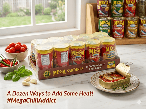 Mega Sardines red 155g