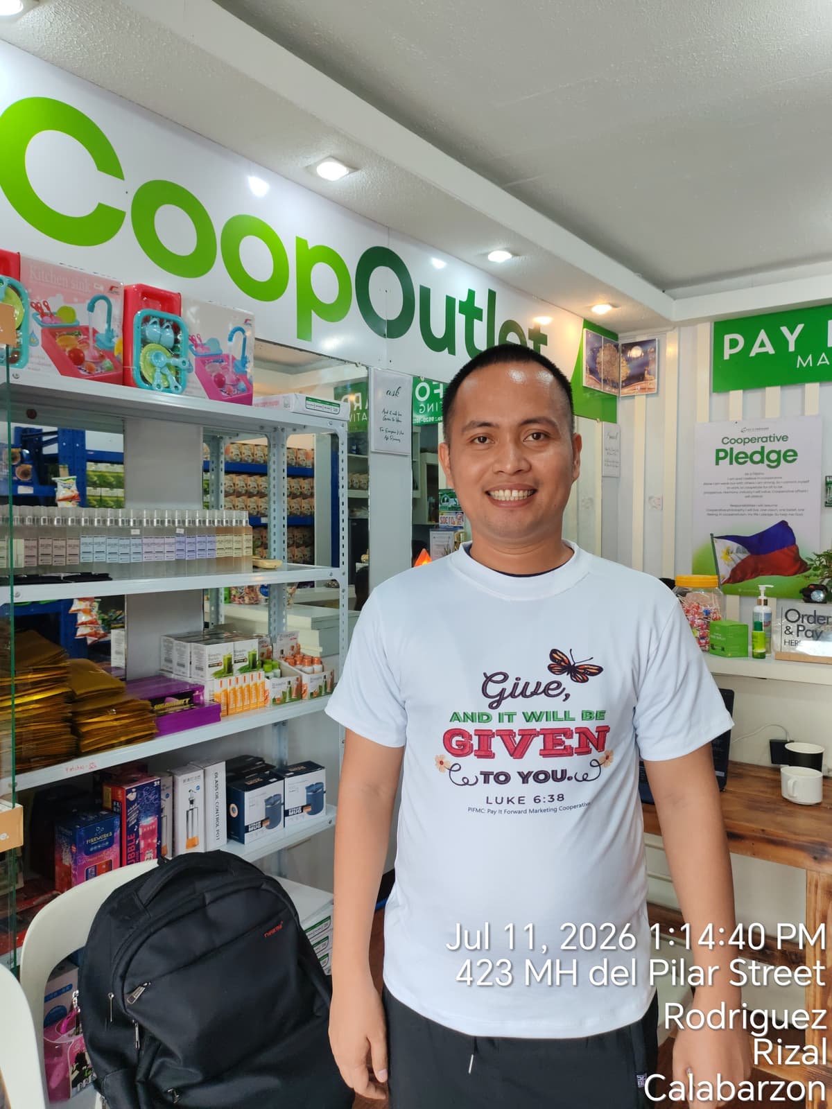 Cotton Round-Neck T-Shirt #001