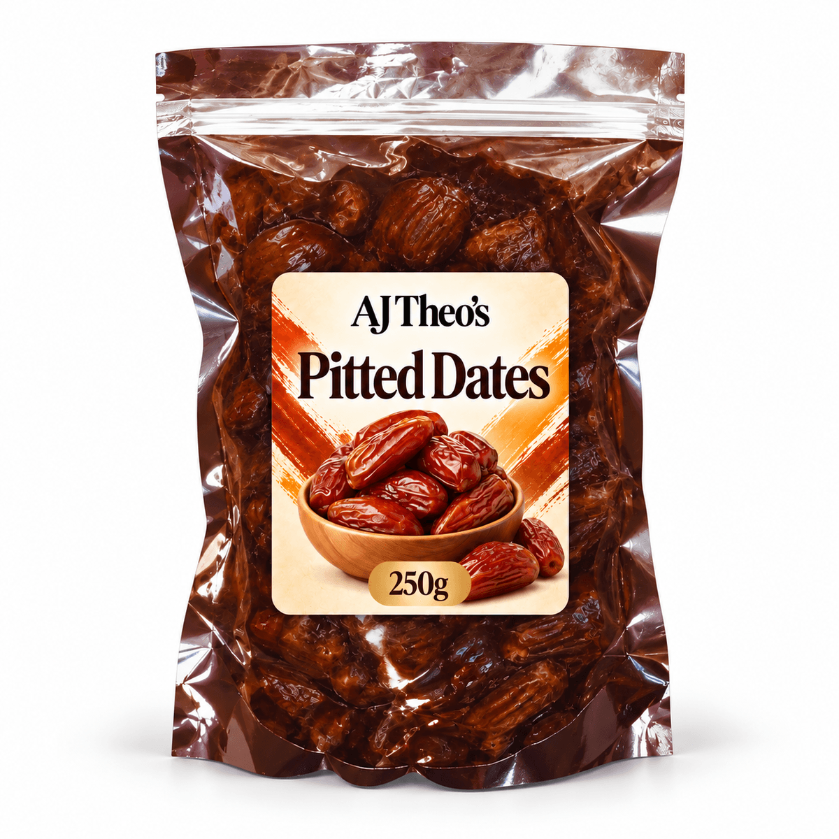 AJ Theo's Pitted Dates 250g