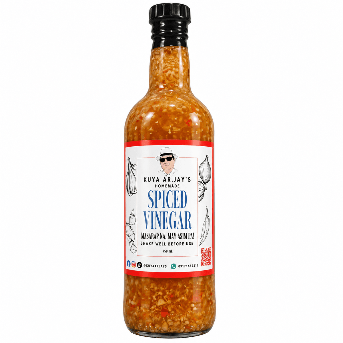 Kuya Arjay's Spiced Vinegar 750ml