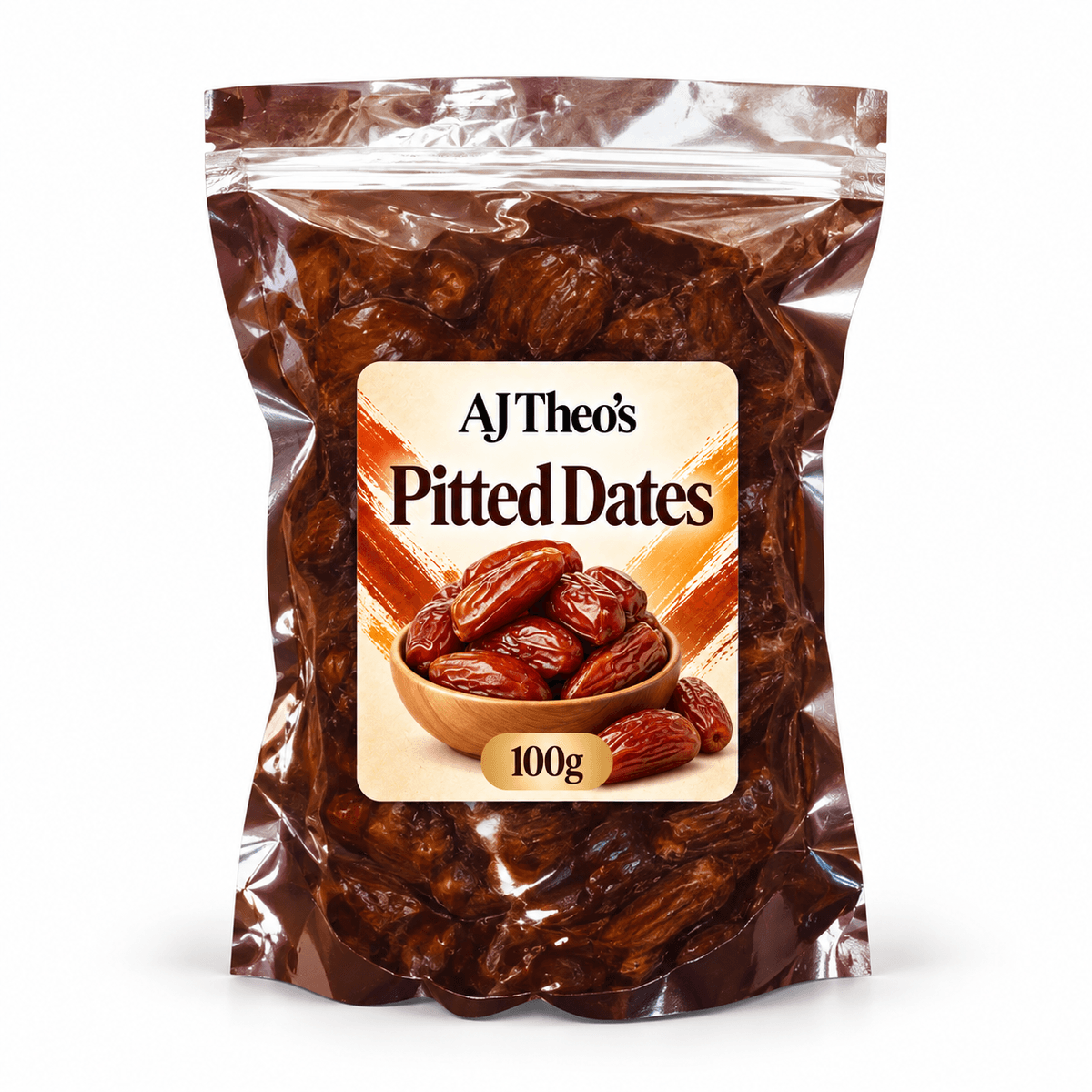 AJ Theo's Pitted Dates 100g
